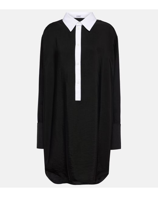 Robe chemise Loewe en coloris Black