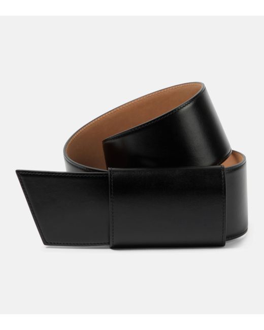 Alaïa Black Knot Leather Belt