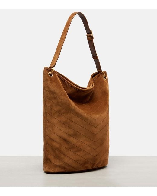 Secchiello Niki Cassandre di Saint Laurent in Brown