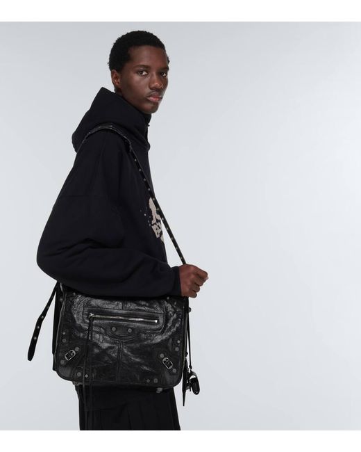 Borsa A Spalla Le Cagole Medium di Balenciaga in White da Uomo