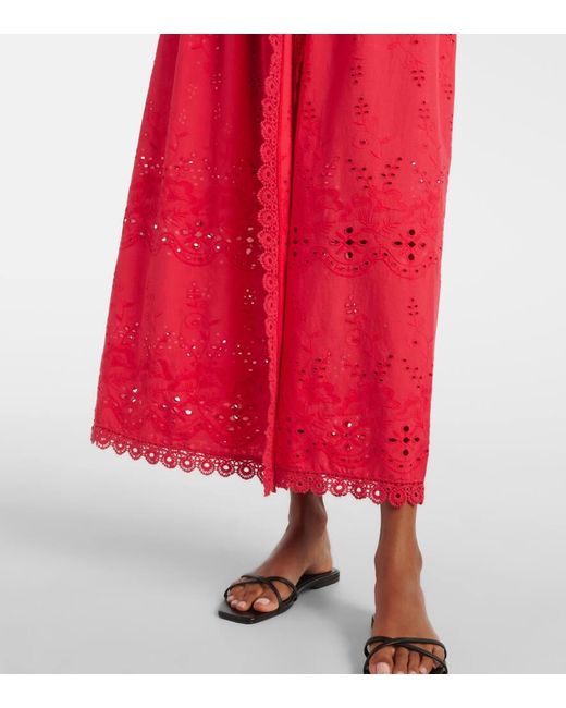 Melissa Odabash Tallulah Embroidered Cotton Kaftan