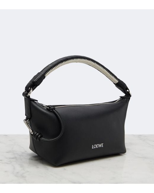Borsa A Spalla Cala di Loewe in Black