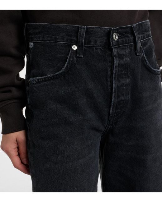 Citizens of Humanity Blue Annina 33 Wide-Leg Jeans