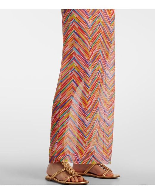 Missoni Pink Zigzag Beach Dress