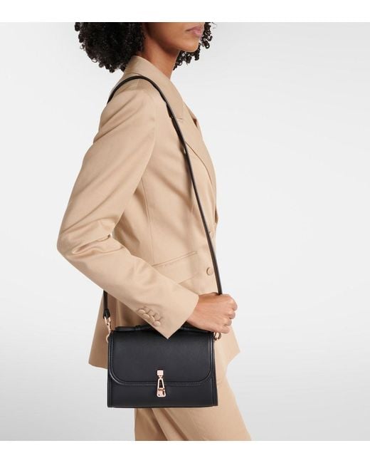 Gabriela Hearst Black Crossbody Bag Leonora Small Aus Leder