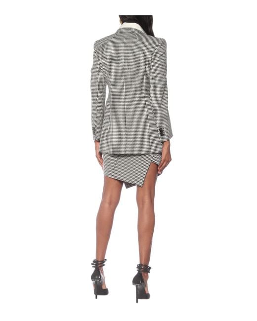 Balenciaga Hourglass Wool-blend Blazer in Black - Lyst