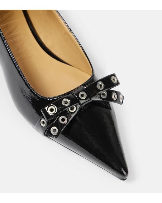 Ganni Black Zapatos Ballerina