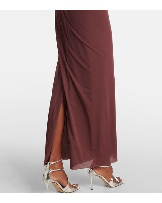 Christopher Esber Purple Venus Gown
