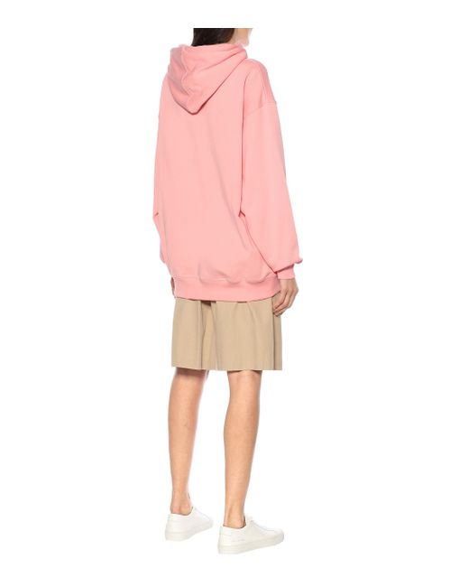 acne studios pink hoodie