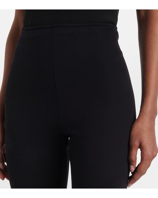 FFORME Blue Shim Cropped Jersey Slim Pants