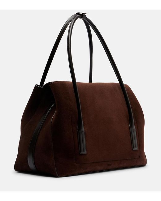 Tom Ford Black Large Suede Shoulder Bag