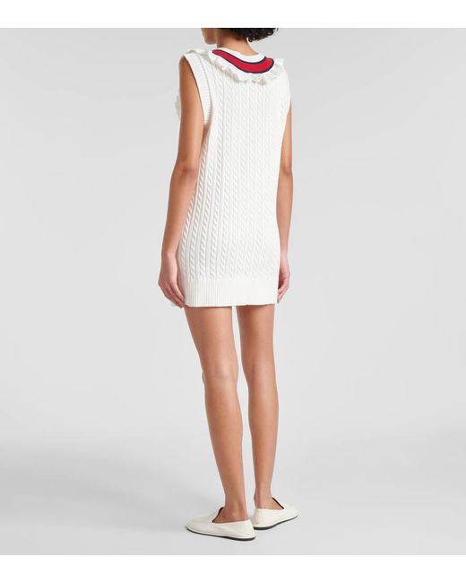 The Upside White Colombia Blaise Cotton Dress