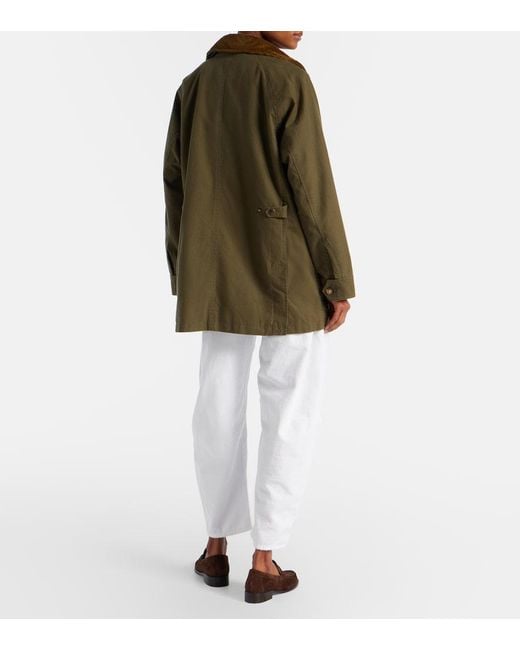 Polo Ralph Lauren White High-Rise Barrel-Leg Jeans
