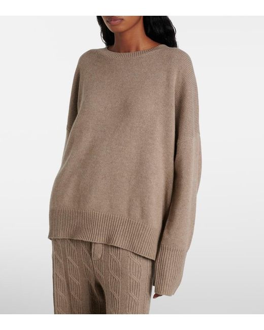 Lisa Yang Natural Pullover Mila Aus Kaschmir