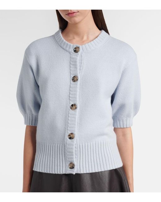 Jardin Des Orangers Blue Cashmere Cardigan