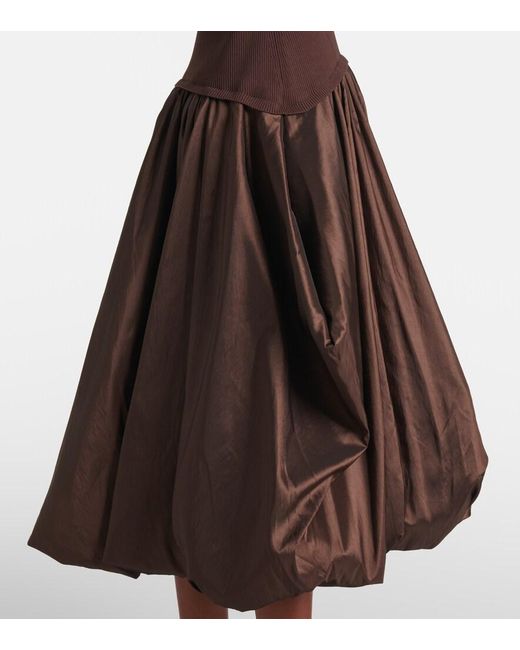Jonathan Simkhai Brown Kenlie Dress