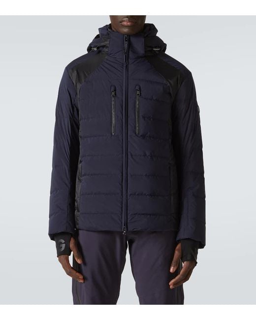 Bogner Blue Tinus Down Ski Jacket for men