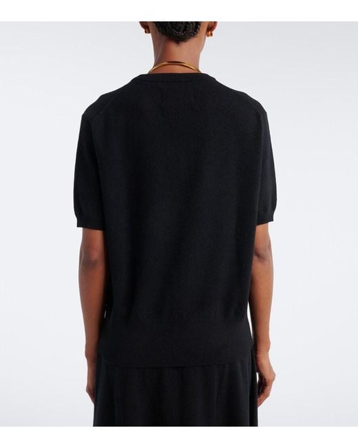 Extreme Cashmere Black N°490 Martina Cashmere-Blend Sweater