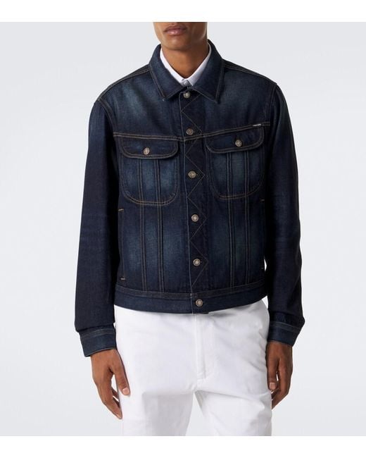 Tom Ford Blue Icon Denim Jacket for men