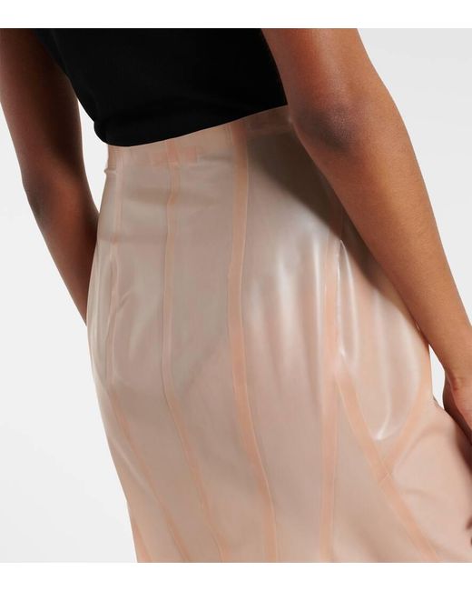 Alaïa Natural Bleistiftrock