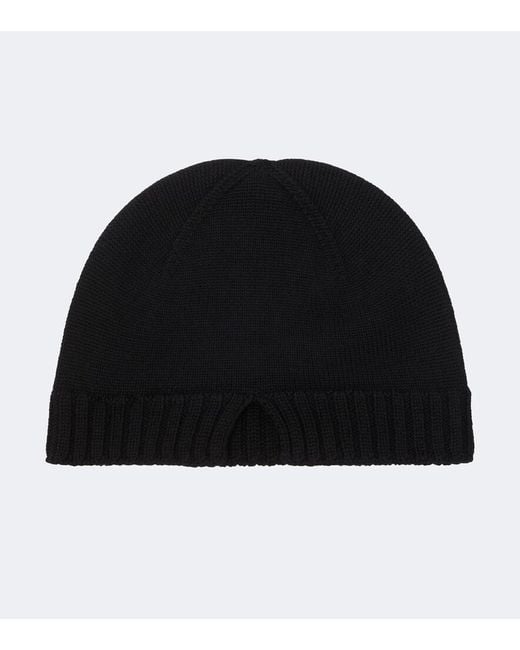 Bottega Veneta Black Wool Beanie for men