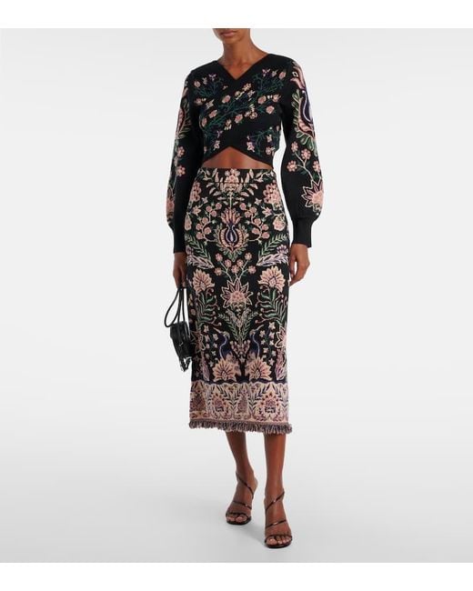 Top A Portafoglio Marvelous Garden di Farm Rio in Black