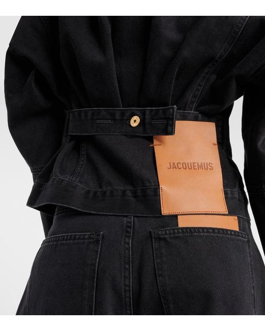 Giacca di jeans La Veste De-Nimes di Jacquemus in Black
