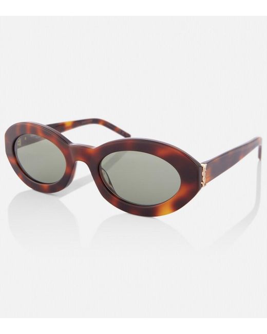 Saint Laurent Brown 'Sl M136' Sunglasses