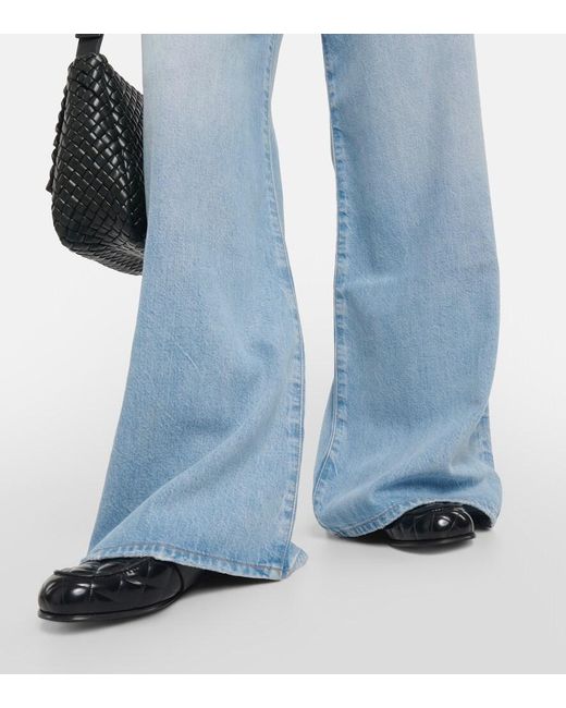 Citizens of Humanity Blue Beverly High-Rise Bootcut Jeans