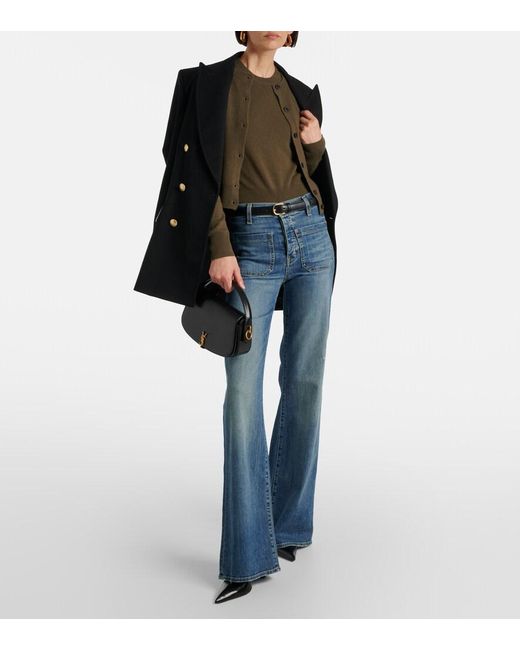 Nili Lotan Green March Cashmere Cardigan
