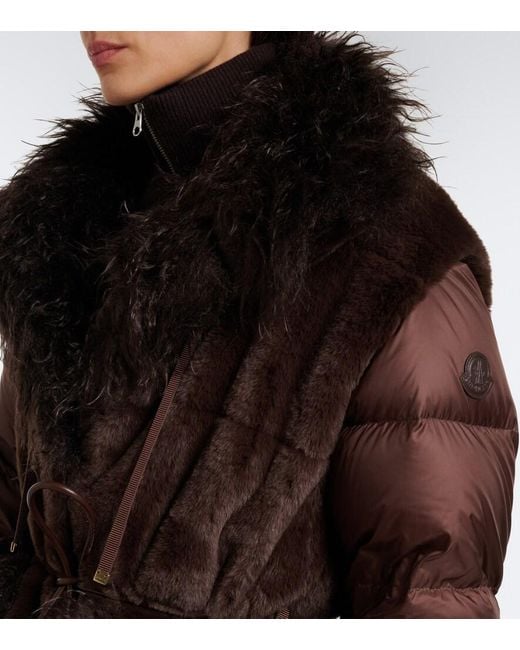 Moncler Black Immersif Convertible Down Jacket