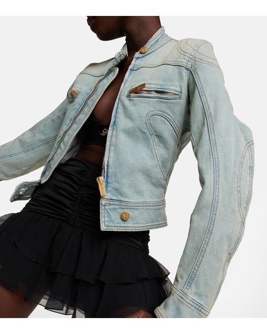 Blumarine Blue Denim Jacket
