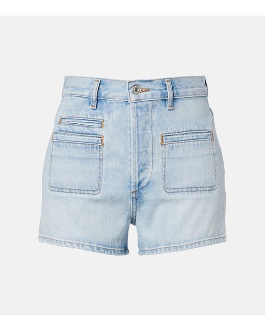 Citizens of Humanity Blue Marlow Denim Shorts