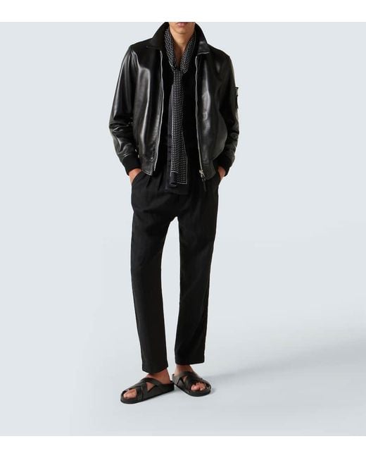 Giacca Blouson di Tom Ford in Black da Uomo
