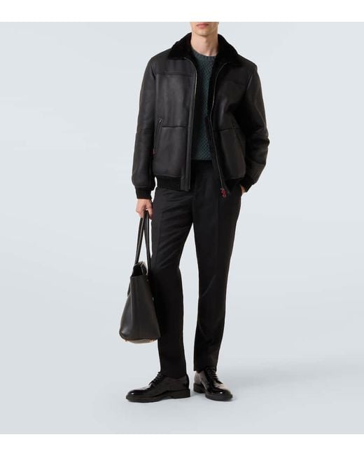 Kiton Green Cable-Knit Cashmere Sweater for men