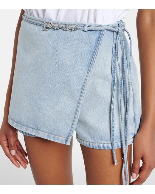 Loewe Blue Paula's Ibiza Denim Skort