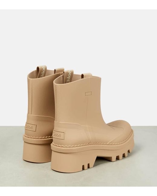 Bottines Raina Chloé en coloris Natural