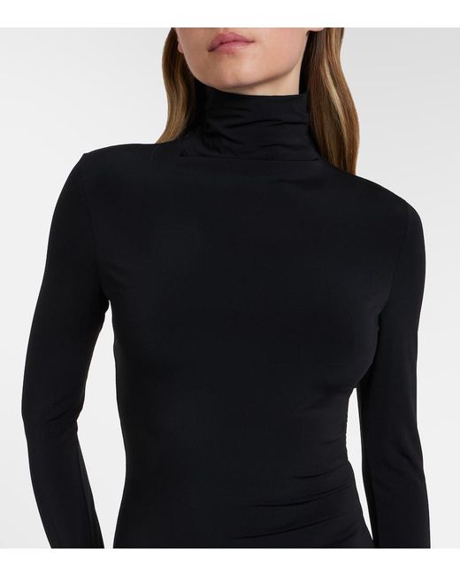 Stella McCartney Black Crepe Jersey Gown