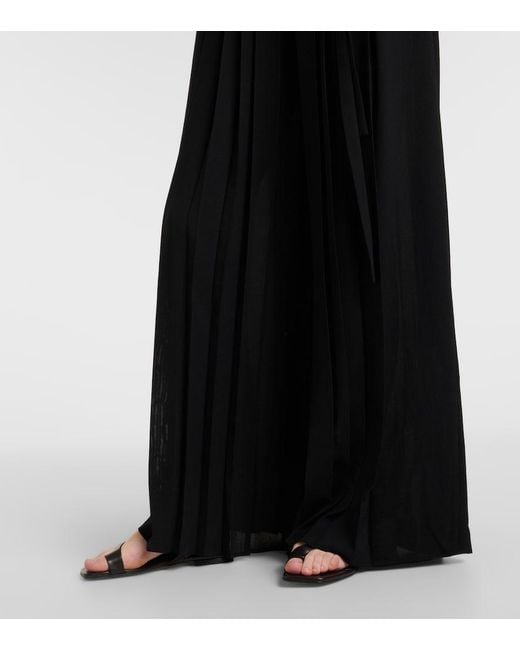 Joseph Black Sofia Plisse Jumpsuit