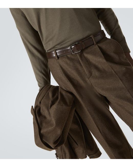 Tod's Guertel New Basic Aus Leder in Black für Herren