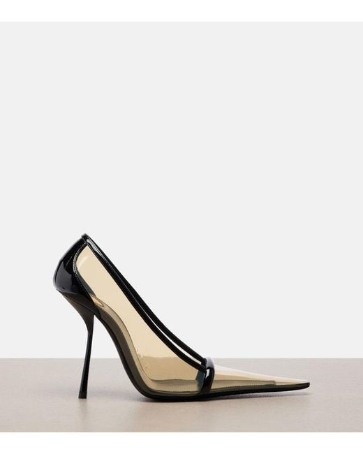 Saint Laurent Black Pumps Brigitte Mit Leder