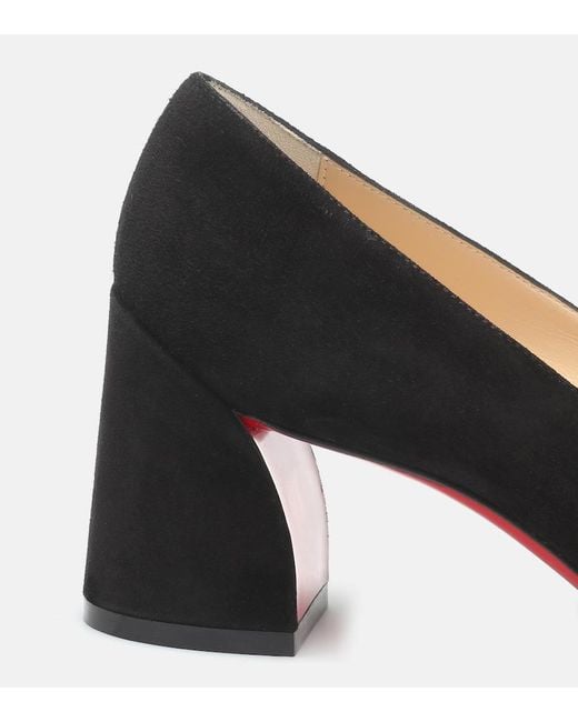 Christian Louboutin Black Miss Sab 55 Veau Velours
