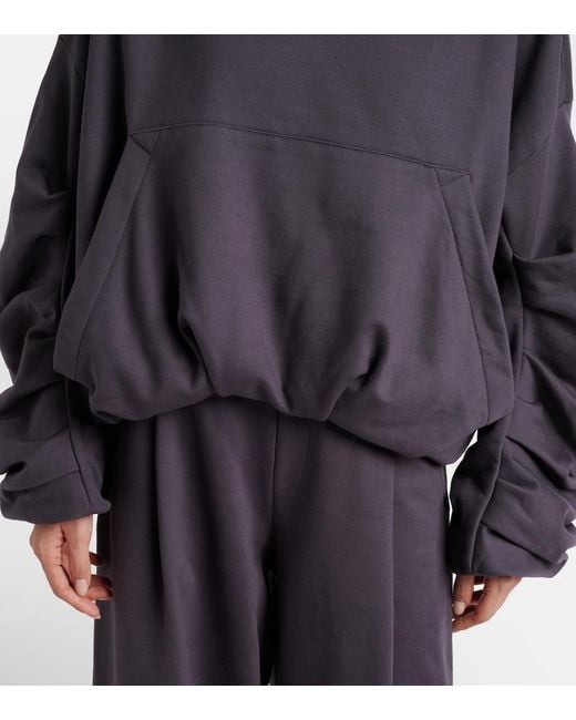 Dries Van Noten Gray Hannett Cotton Hoodie
