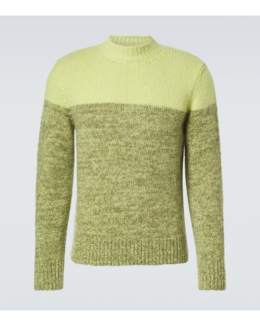 Pullover di Dries Van Noten in Green da Uomo