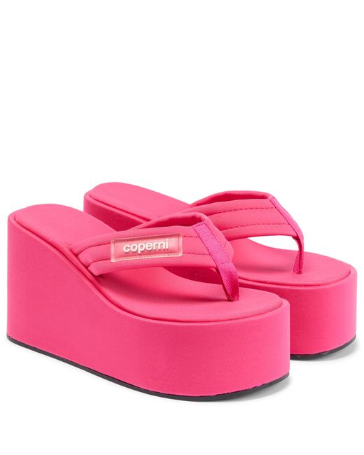 coperni platform sandals