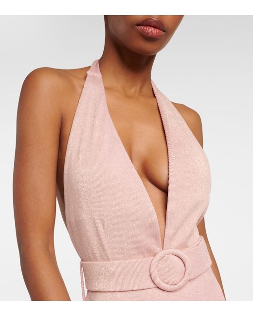 Alexandra Miro Pink Eva Swimsuit