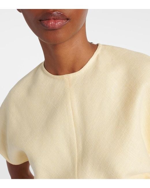 Totême Natural Gathered Top