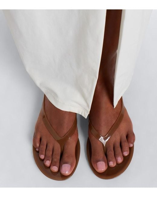 Christopher Esber Brown Jo Thong Sandals