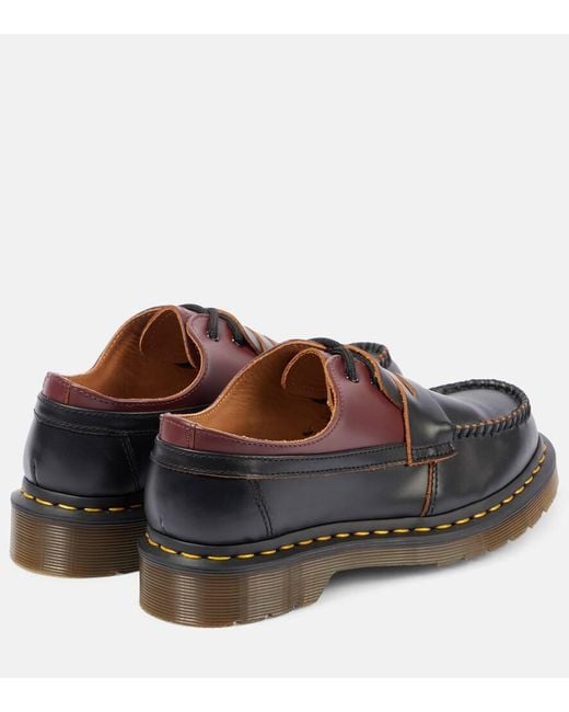 MM6 by Maison Martin Margiela Brown X Dr. Martens 1461 Leather Loafers