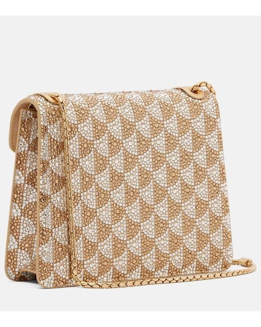 BVLGARI Natural Serpenti Forever Embellished Crossbody Bag